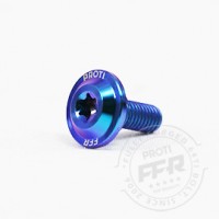 Proti Forged Titanium For Front Wheel Brake Disc Cover (Carbon) for the BMW M1000RR (2024+)